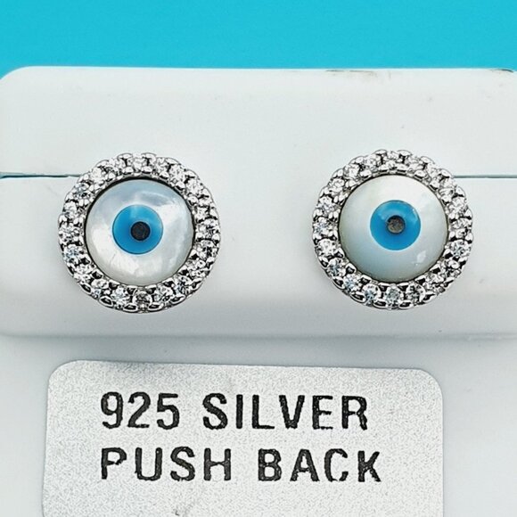 925 Sterling Silver CZ Beautiful Earrings for Women, 1USPAR4211 - Picture 10 of 11